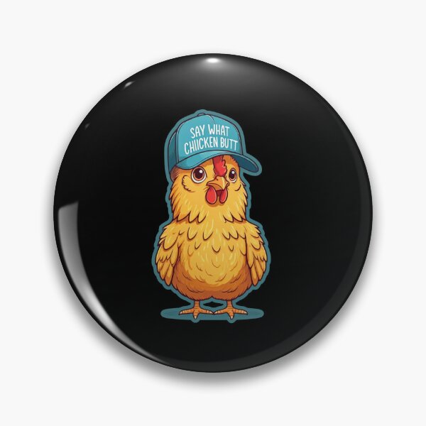 Item preview, Say What Chicken Butt T-Shirt | What's Up Chicken Butt Funny Quote & Joke Tee designed and sold by FitEnvy.