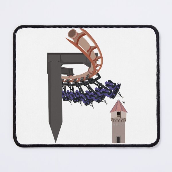 Item preview, Vampire Chessington World of Adventures Arrow Suspended Coaster designed and sold by CoasterMerch.