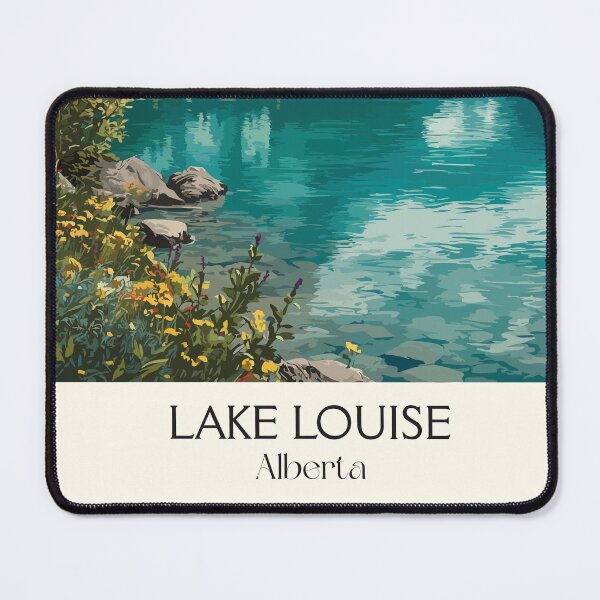 Item preview, Lake Louise Alberta Scenery | Glacial Lake Resort Art designed and sold by TuncGK.