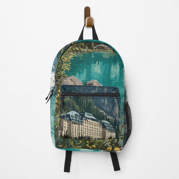 Item preview, Lake Louise Alberta Scenery | Glacial Lake Resort Art designed and sold by TuncGK.