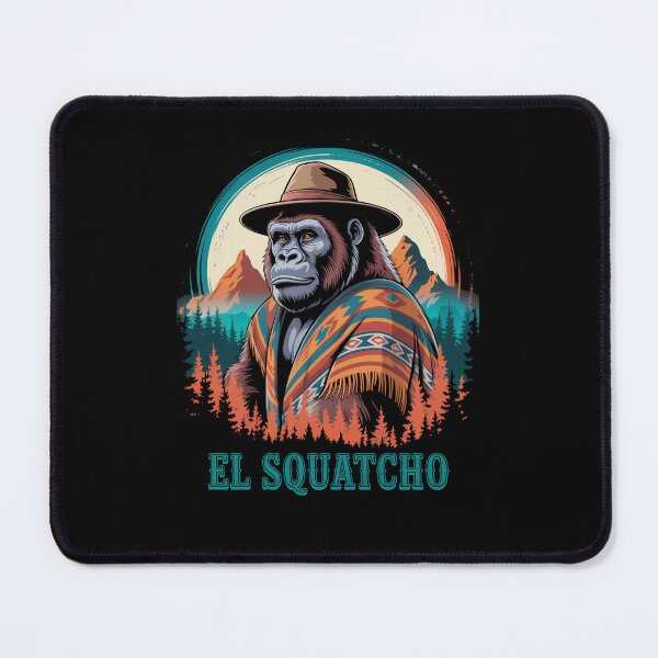 Item preview, El Squatcho Bigfoot Western Mexican Sasquatch designed and sold by Veroniadic.