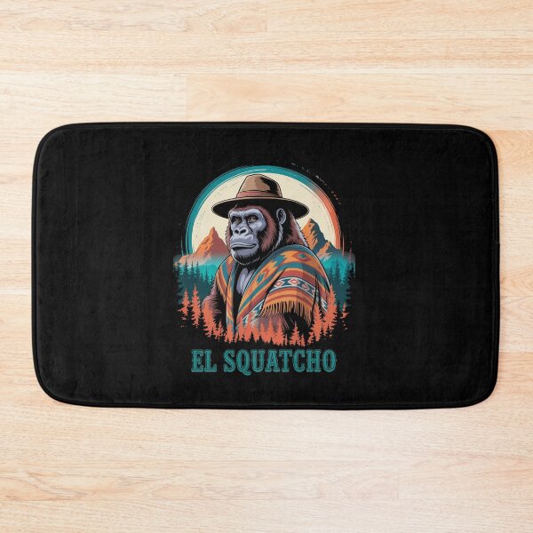 Item preview, El Squatcho Bigfoot Western Mexican Sasquatch designed and sold by Veroniadic.