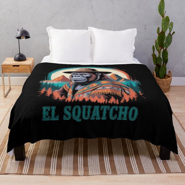 Item preview, El Squatcho Bigfoot Western Mexican Sasquatch designed and sold by Veroniadic.