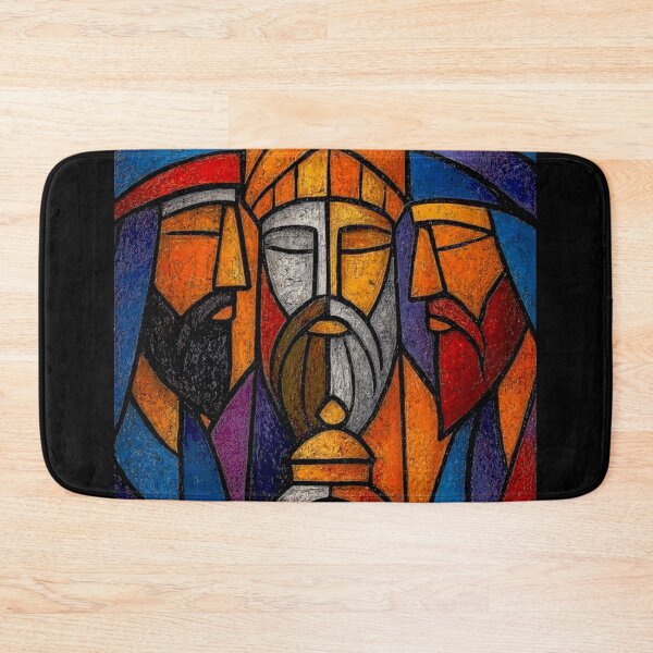 Item preview, Modern Stainless Glass Style Three Wise Men designed and sold by SoLunAgua ..