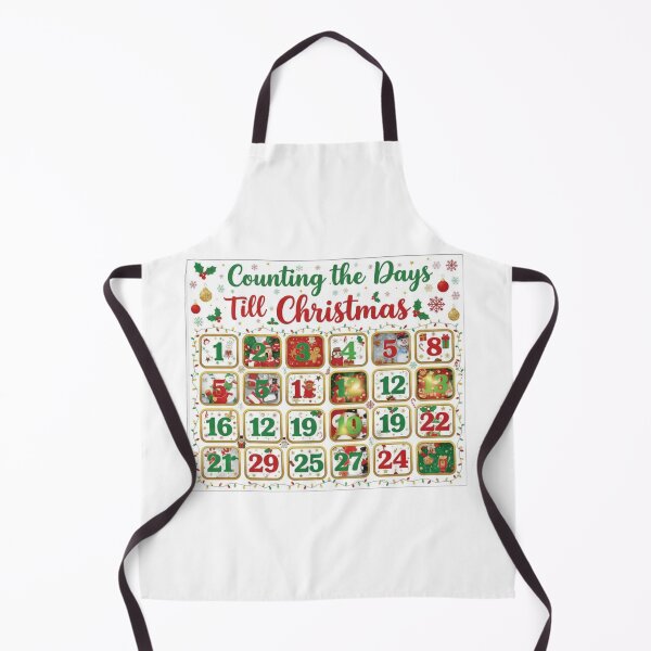 Item preview, Christmas Advent Calendar - Festive Holiday Countdown Decoration designed and sold by Tiny Globe .