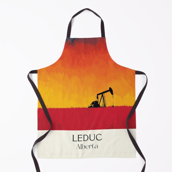 Item preview, Leduc Alberta Oilfield | Sunset Pumpjack Silhouette Art designed and sold by TuncGK.