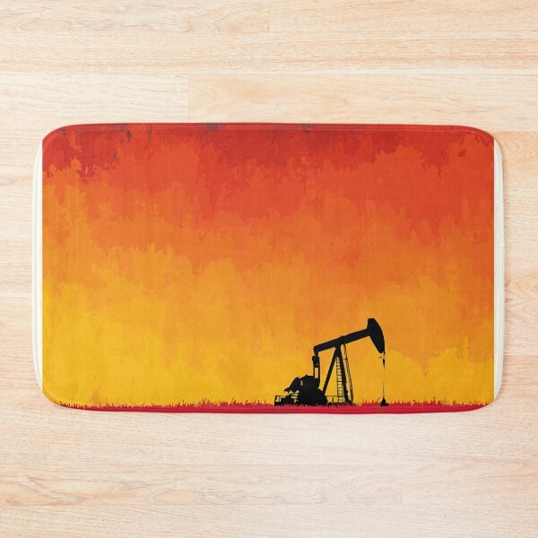 Item preview, Leduc Alberta Oilfield | Sunset Pumpjack Silhouette Art designed and sold by TuncGK.