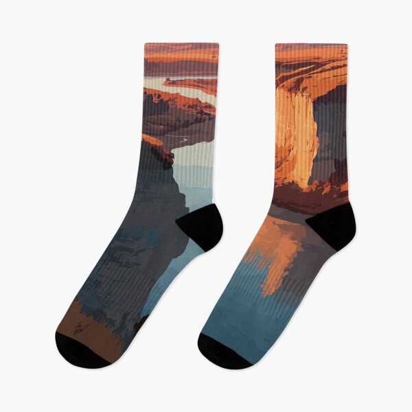 Item preview, Medicine Hat Alberta Badlands | River Valley Sunset Art designed and sold by TuncGK.