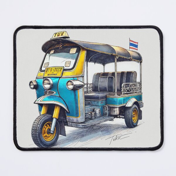 Item preview, Tuk Tuk in the Land of Smiles  designed and sold by Vanich-Panich.