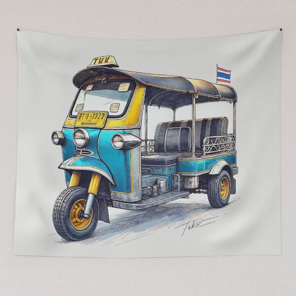 Item preview, Tuk Tuk in the Land of Smiles  designed and sold by Vanich-Panich.