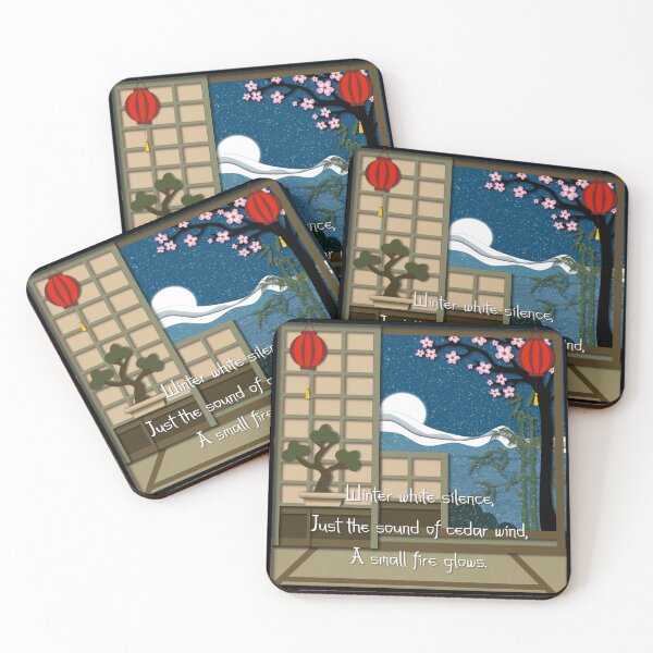 Item preview, Japan Christmas Haiku  designed and sold by Sonia Jones Art.