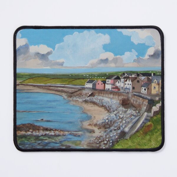 Item preview, Lahinch, County Clare, Ireland. Watercolor, gouache on 30x41cm paper. designed and sold by crowleyronan123.