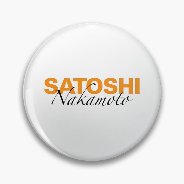 Item preview, Satoshi Nakamoto Bitcoin Script Orange Black designed and sold by CyberRex.