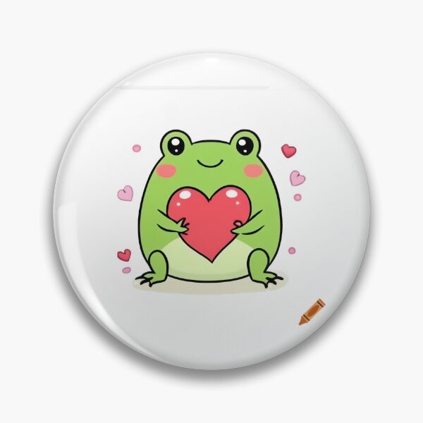 Item preview, Valentine's Day – Frog Holding a Heart designed and sold by UAcomix.
