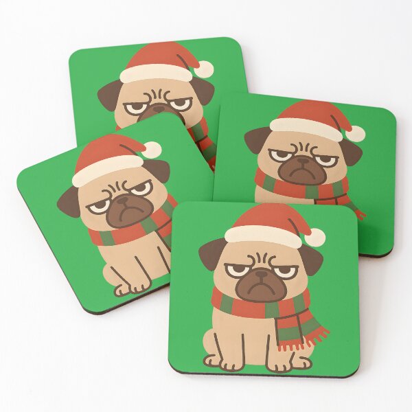 Item preview, Bah Hum Pug designed and sold by Signal and Ink.
