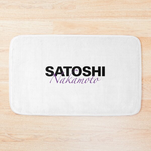 Item preview, Satoshi Nakamoto Bitcoin Script Black Purple designed and sold by CyberRex.