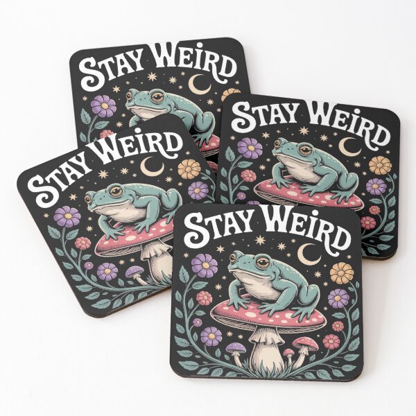 Item preview, stay weird designed and sold by DigiLuxeArt.