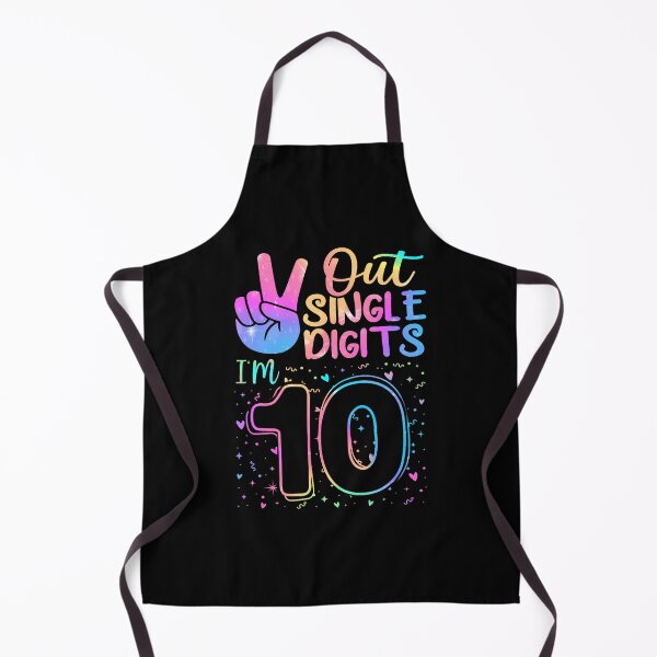 Item preview, Peace Out Single Digits I'M 10 Year Old 10 Birthday Girl designed and sold by MadalynKiehn.