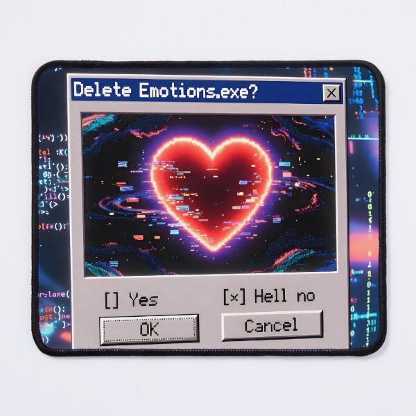 Item preview, Delete Emotions.exe designed and sold by AiDigitalSanctum.