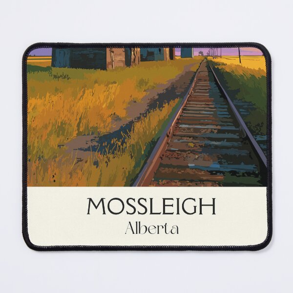 Item preview, Mossleigh Alberta Prairie | Vintage Grain Elevator Art designed and sold by TuncGK.