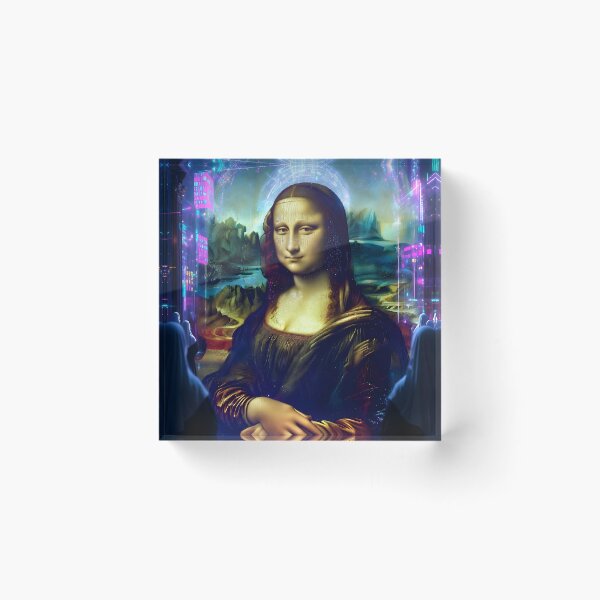 Item preview, Mona Lisa Rewired designed and sold by AiDigitalSanctum.
