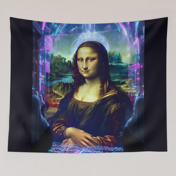 Item preview, Mona Lisa Rewired designed and sold by AiDigitalSanctum.
