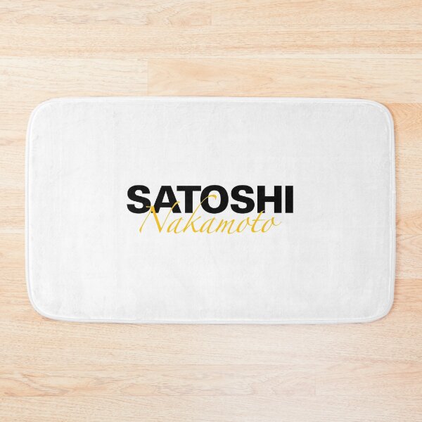 Item preview, Satoshi Nakamoto Bitcoin Script Black Yellow designed and sold by CyberRex.