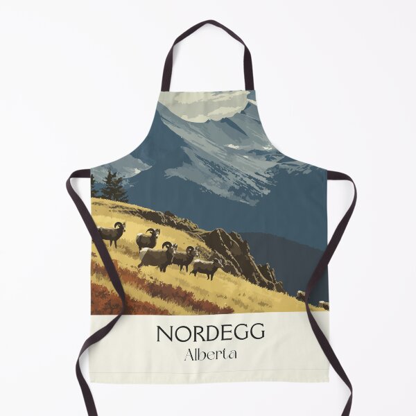 Item preview, Nordegg Alberta Bighorn Country | Mountain Sheep Wall Art designed and sold by TuncGK.
