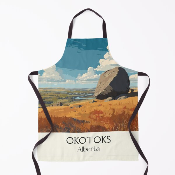 Item preview, Okotoks Alberta Big Rock | Glacial Erratic Landscape Art designed and sold by TuncGK.