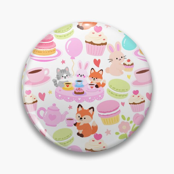 Item preview, Baby Shower Tea Party Seamless designed and sold by KJackArtwork.