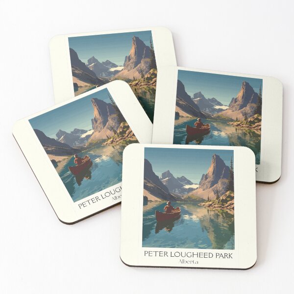 Item preview, Peter Lougheed Park Alberta | Kananaskis Canoe Scenery designed and sold by TuncGK.