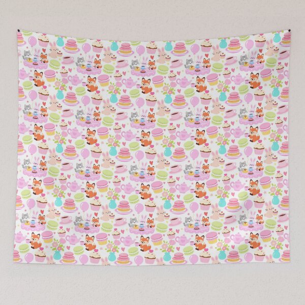 Item preview, Baby Shower Tea Party Seamless designed and sold by KJackArtwork.
