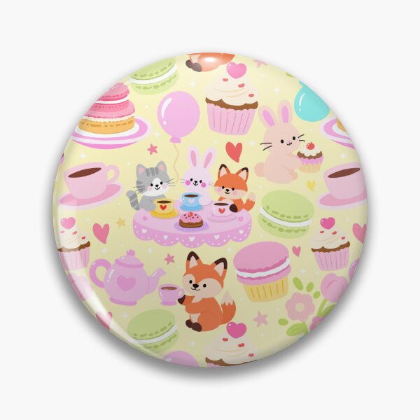 Item preview, Baby Shower Tea Party Seamless designed and sold by KJackArtwork.