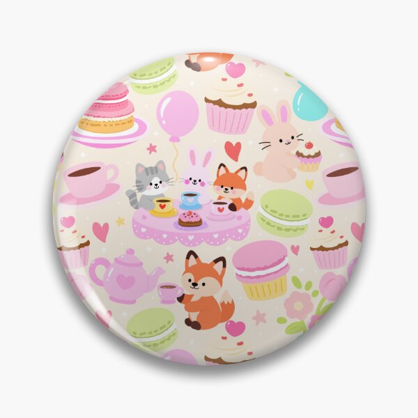 Item preview, Baby Shower Tea Party Seamless designed and sold by KJackArtwork.