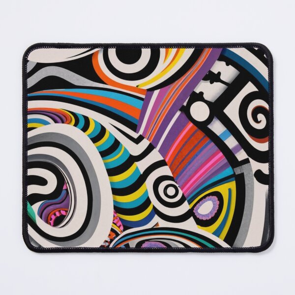 Item preview, abstract line and curve in black and white and black dots, poster, illustration, conceptual art, fashion, vibrant, painting, photography, 3d, colorful designed and sold by gulka8.