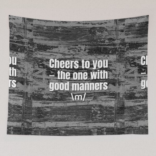 Item preview, Cheers to Good Manners designed and sold by cheloartes.