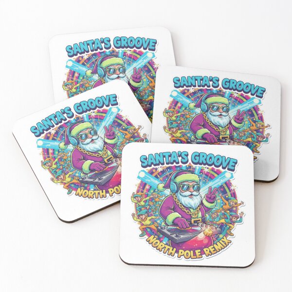 Item preview, Santa’s Groove North Pole Remix designed and sold by PrintBreeze.