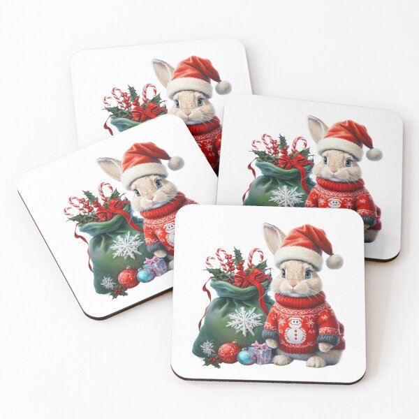 Item preview, Conejo Navideño designed and sold by JonysCreativeDesigns.