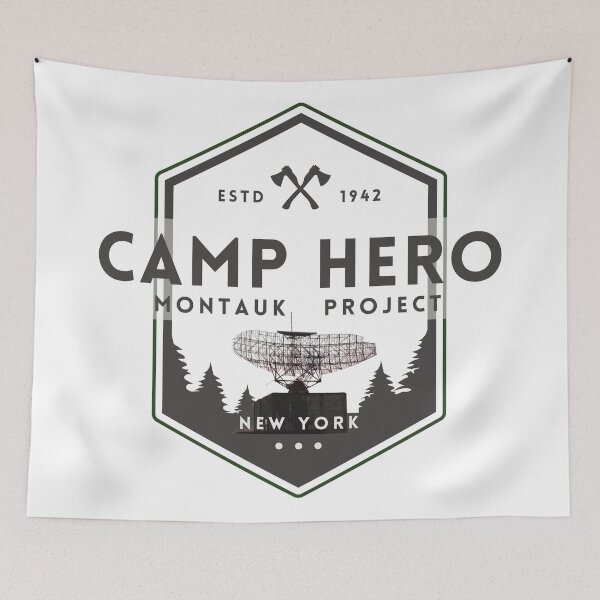 Item preview, Camp Hero |Montauk Project Long Island, NY. est 1942 | Conspiracy Theory & Sci-Fi designed and sold by FitEnvy.