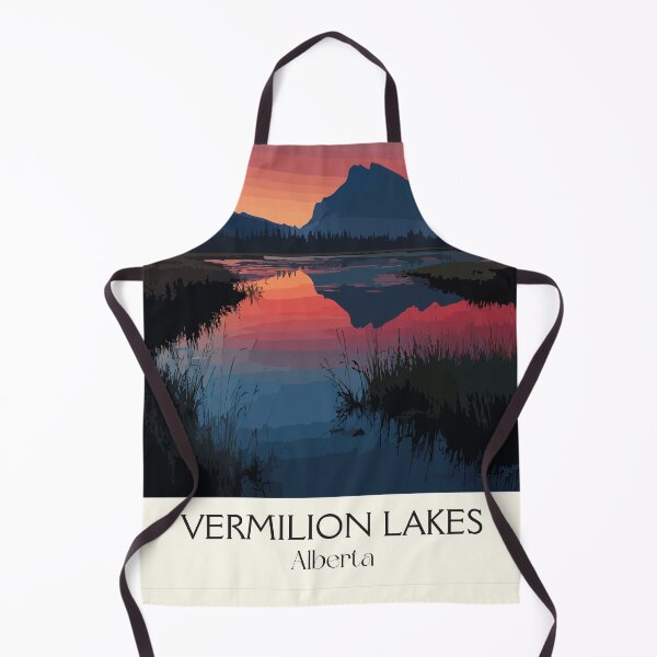 Item preview, Vermilion Lakes Alberta Sunset | Mountain Reflection Art designed and sold by TuncGK.