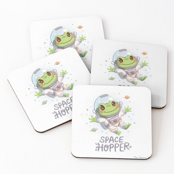 Item preview, Frog Astronaut – Space Hopper | The Dreamy Zoo designed and sold by The-Dreamy-Zoo.