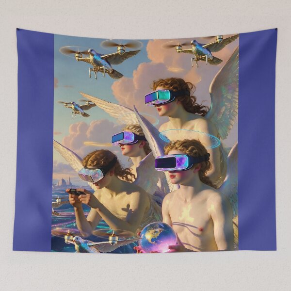 Item preview, Digital Cherub Matrix designed and sold by AiDigitalSanctum.