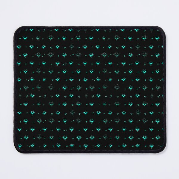 Item preview, Neon pixel hearts – Seamless 8-bit pattern in fluorescent colors designed and sold by Digital Dreamtales.