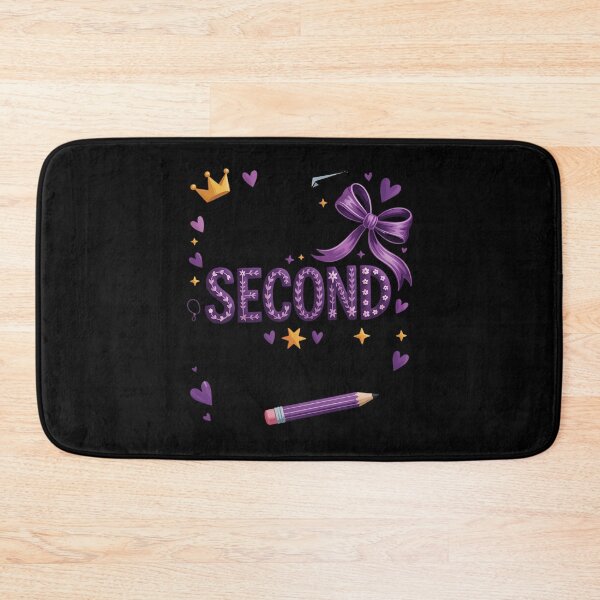 Item preview, Hello Second Grade First Day of School Coquette Teacher Girl designed and sold by PeteHomenick.