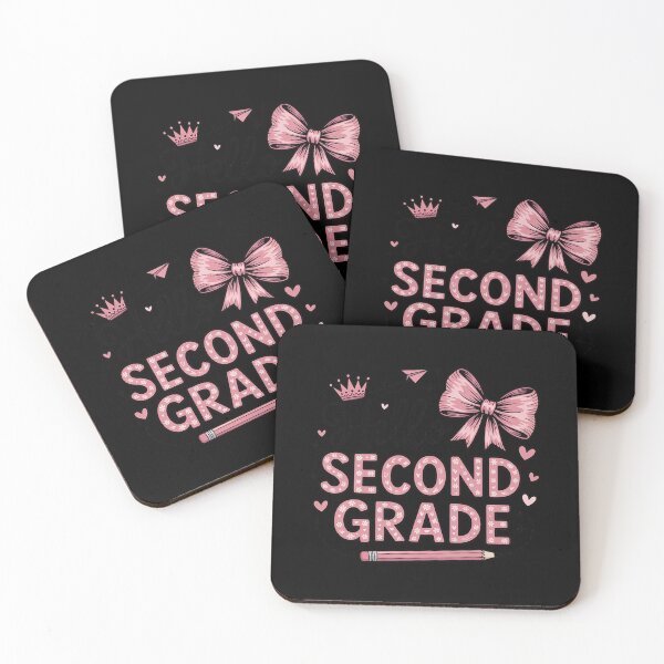 Item preview, Hello Second Grade First Day of School Coquette Teacher designed and sold by PeteHomenick.