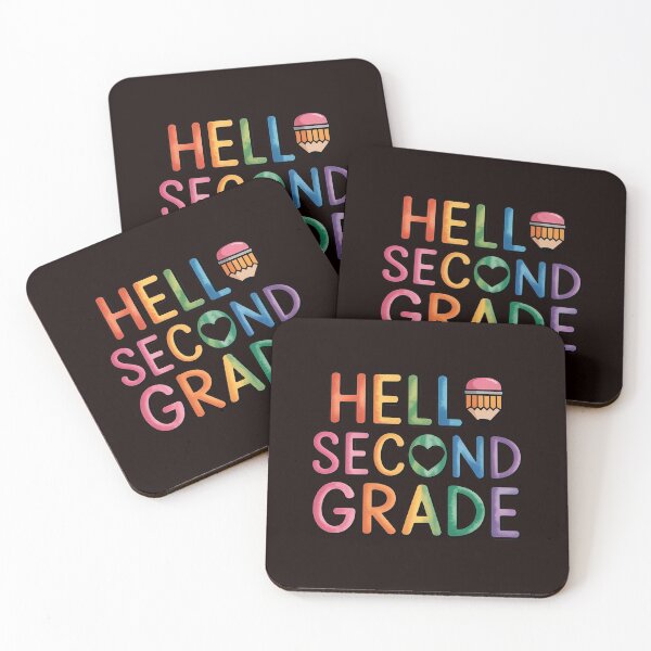 Item preview, Hello Second Grade Pencil Tie Dye Back To School 2nd Grade designed and sold by PeteHomenick.