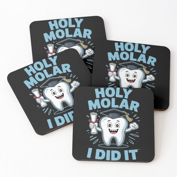 Item preview, Dentist Hygienist Dental Graduation - Holy Molar I Did It designed and sold by MonsterBuddiess.