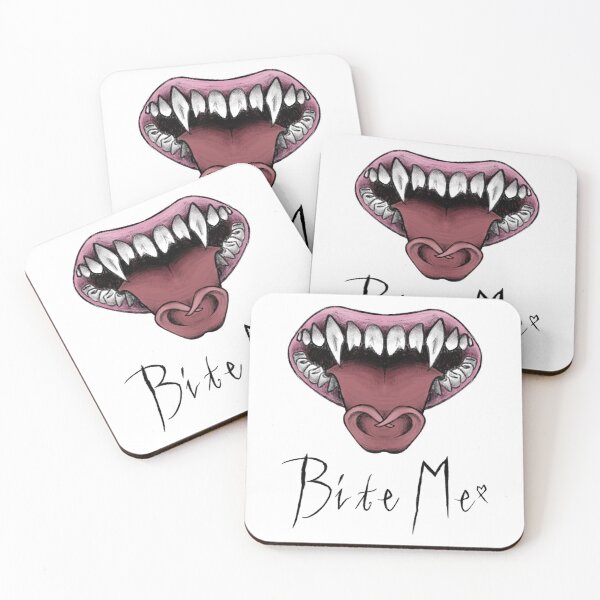 Item preview, Bite Me designed and sold by CloudyAppleArt.
