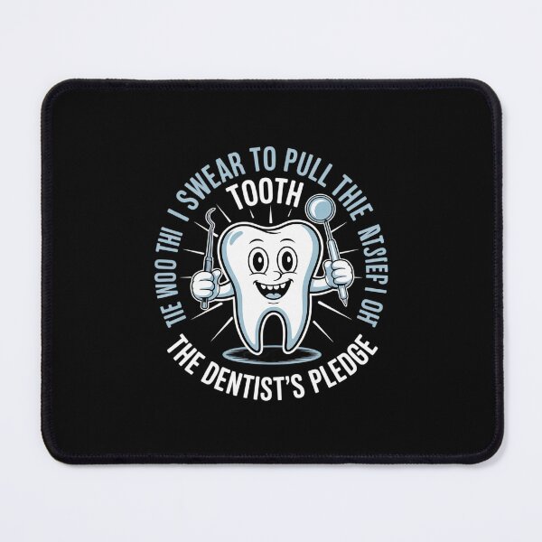 Item preview, Dentist Pledge Joke I Swear To Pull The Tooth Dental designed and sold by MonsterBuddiess.