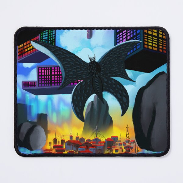 Item preview, Butterfly City Painting - Procreate Wall Art designed and sold by ExploreAura Studio.